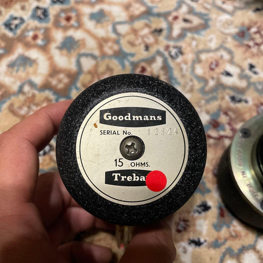 60's Goodmans Trebax 100 ヴィンテージツィーター - メルカリ