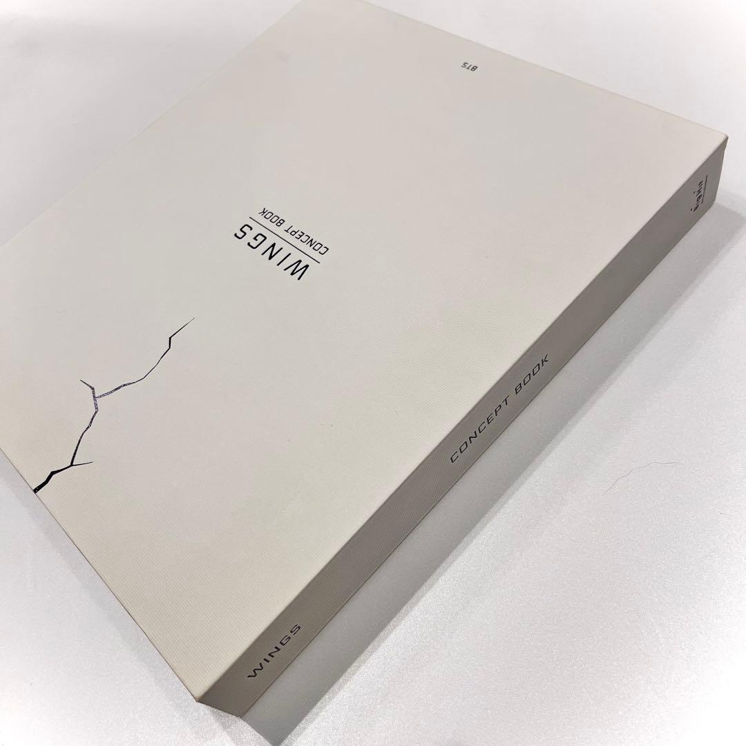 BTS WINGS concept book SUGA ユンギ プレフォト - メルカリ