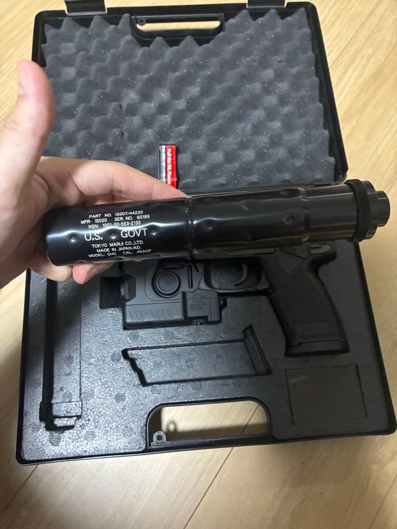α様 SOCOM M92 ガスガン サイレンサー付き 東京マルイ - メルカリ