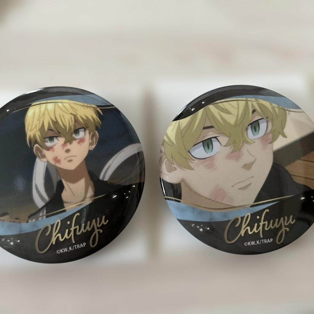 東京リベンジャーズ 松野千冬 ハピネス缶バッジ 2点セット - メルカリ