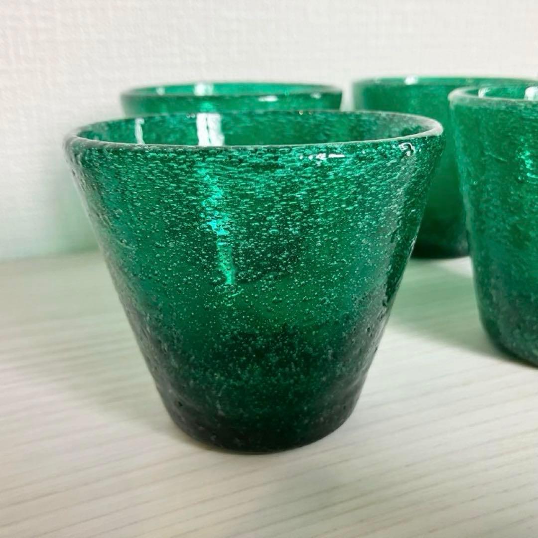 レ*ー様 ◯８ 小谷眞三 緑コップ６個セット