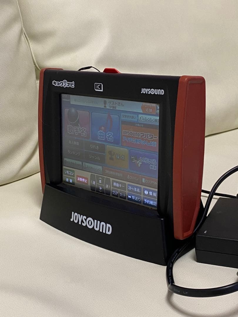 JOYSOUND ジョイサウンド デンモク キョクナビ JR-300 BK - メルカリ