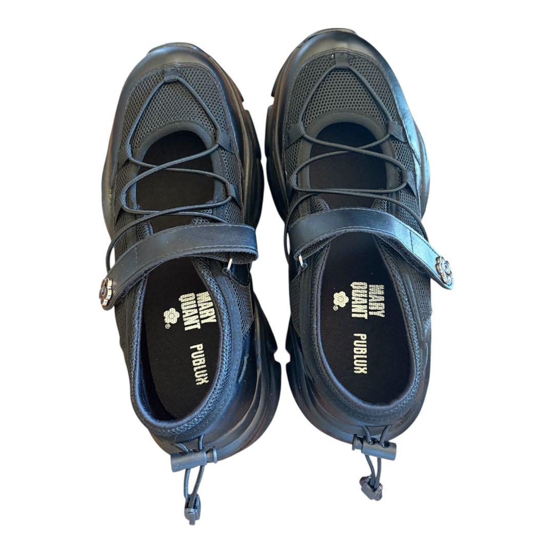 マリークヮント メリージェーン MARY QUANT/クロスコード バレエ スニーカー/メリージェーン