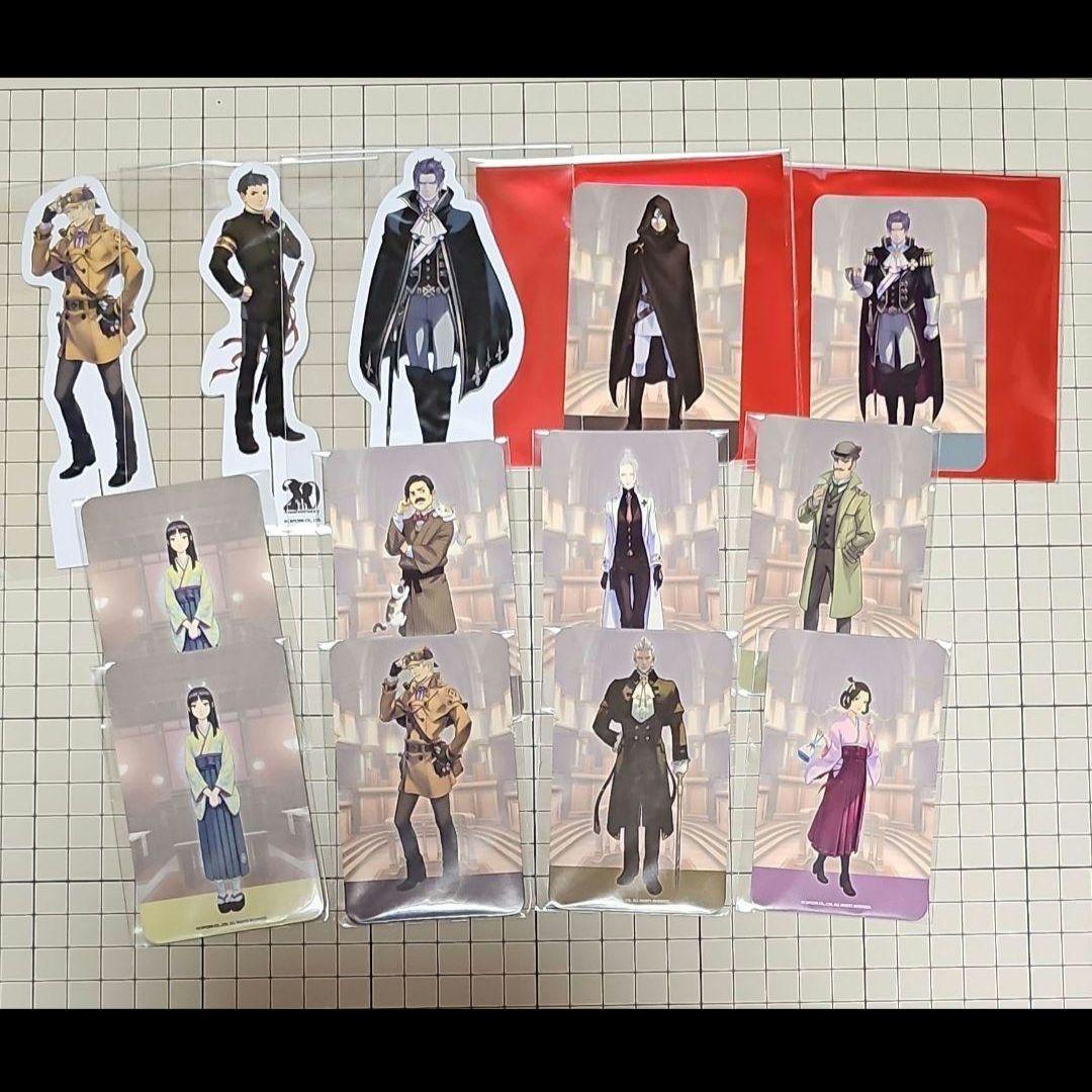 逆転裁判 20周年 大逆転裁判1＆2 パセラ トレーディングカード セット 大逆転裁判」シリーズ，カラオケパセラとのコラボを開始。成歩堂龍ノ介