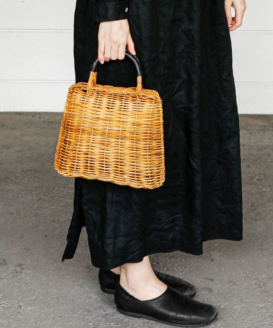 odds【オッズ】美品 ARAROG SHELL BAG シェルバッグ キナリノ odds｜shell bag シェルバッグ かごバッグ od241-0607 - SOLAMONAT by