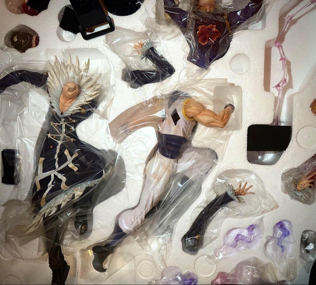 ヒソカ・モローVSクロロ・ルシルフル セット フィギュア - メルカリ