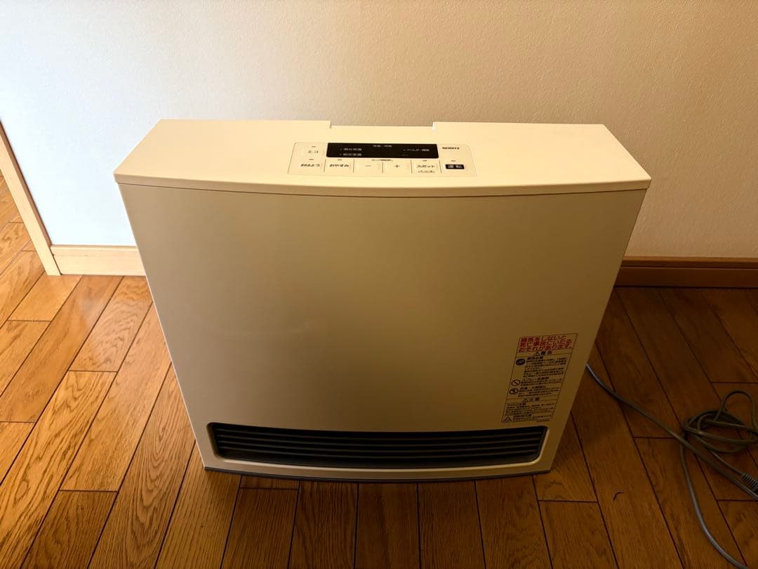 ガスファンヒーター GFH-4006S-W5 都市ガス用13A/ノーリツ - メルカリ