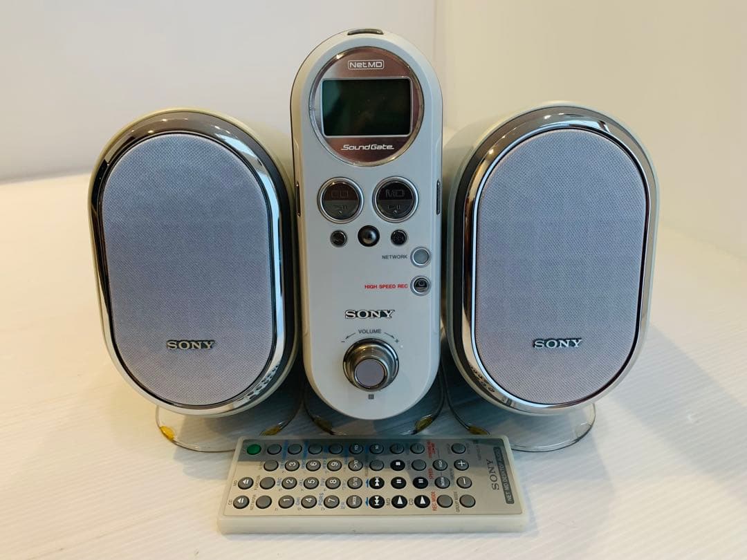 配線補修済】SONY LAM-Z10 Net MD デスクトップオーディオ - メルカリ