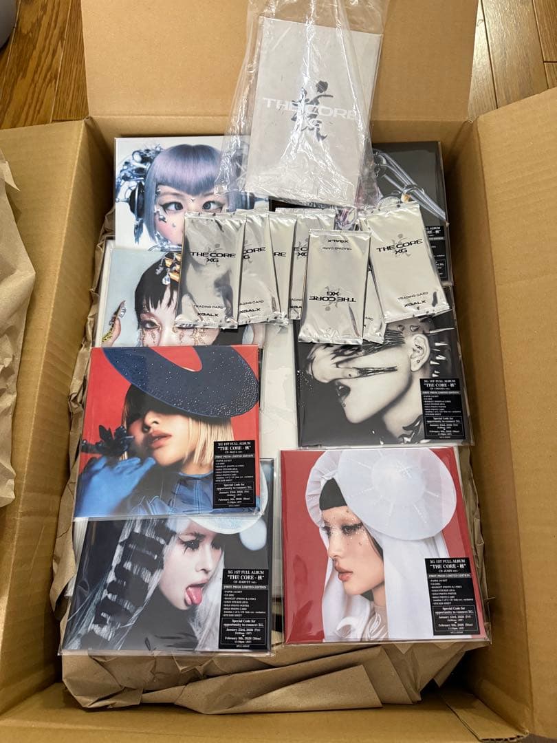 【ALPHAZ LIMITED】XG CORE Solo ver. (7CD) ALPHAZ LIMITED】【Solo ver. (7CD) COMPLETE SET】THE CORE -核(7CD