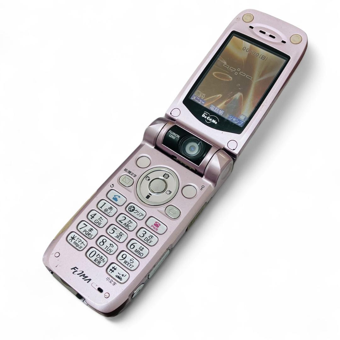 希少レトロ携帯】ドコモ FOMA D900i ピンク 本体 三菱製 ガラケー