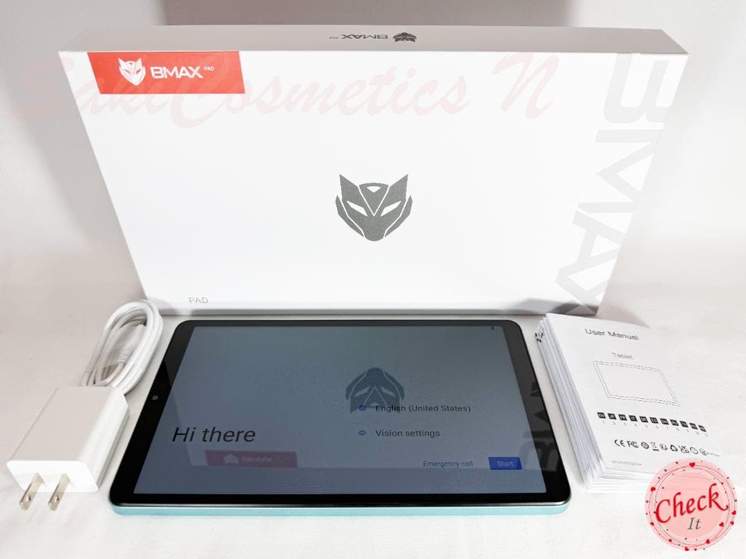 ✨最新版8インチタブレット✨ BMAX♡I8 Plus 付属品完備 動作確認済み