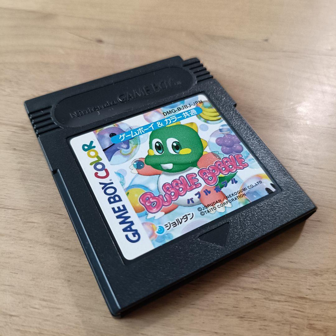 GBC】バブルボブル タイトーメモリアル ソフトのみ ゲームボーイカラー