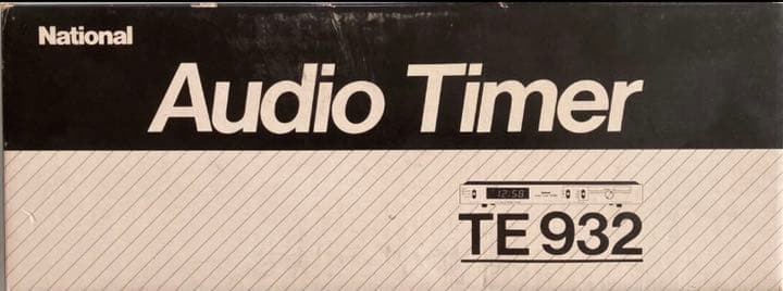 【昭和レトロ】 National オーディオタイマーTE932 2026年最新】Yahoo!オークション -nationalオーディオタイマーの中古品