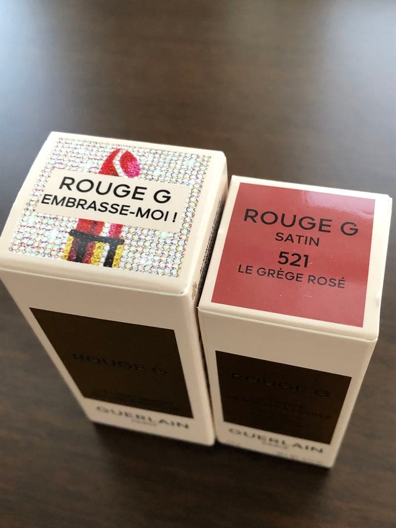 新品】ゲラン ルージュジェ SATIN521＆限定リップケース