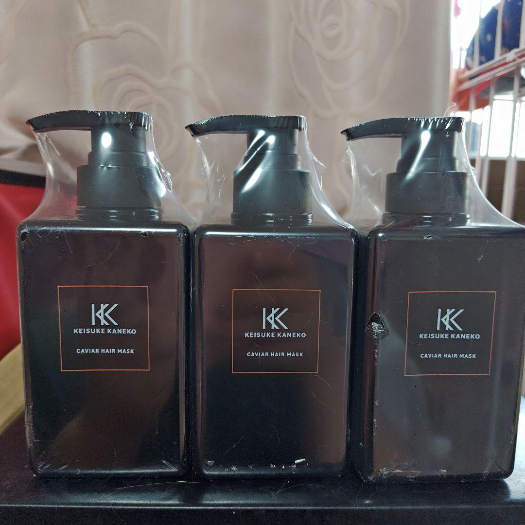 KEISUKE KANEKO キャビアトリートメント ヘアマスク　400ｇ　3本 Amazon.co.jp: KEISUKE KANEKO キャビアトリートメント ヘアマスク