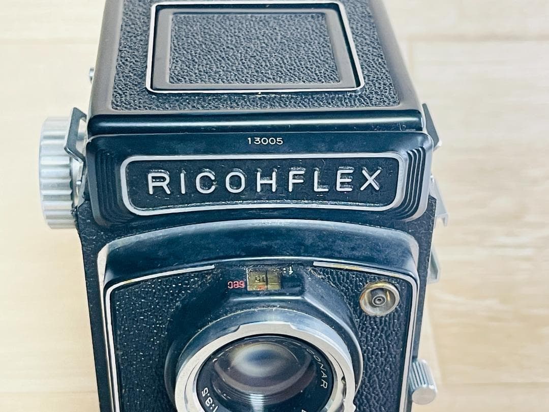 【完動美品】RICOHFLEX NEW DIA リコー 二眼レフ フィルムカメラ リコーフレックス ニューダイヤ / 二眼レフ総合サイト 二眼里程標