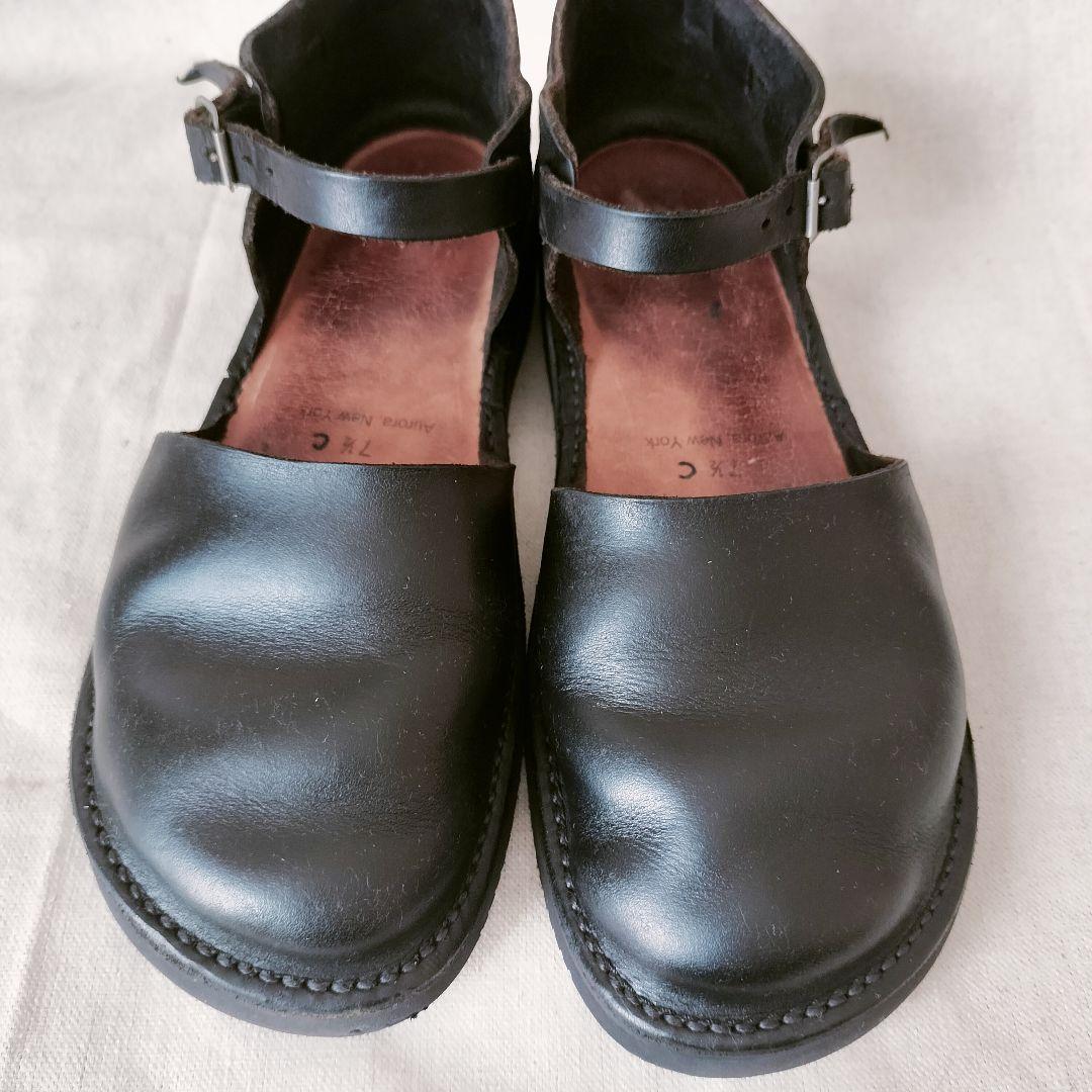 AURORA SHOE メリージェーンニューチャイニーズ　黒 23.5cm