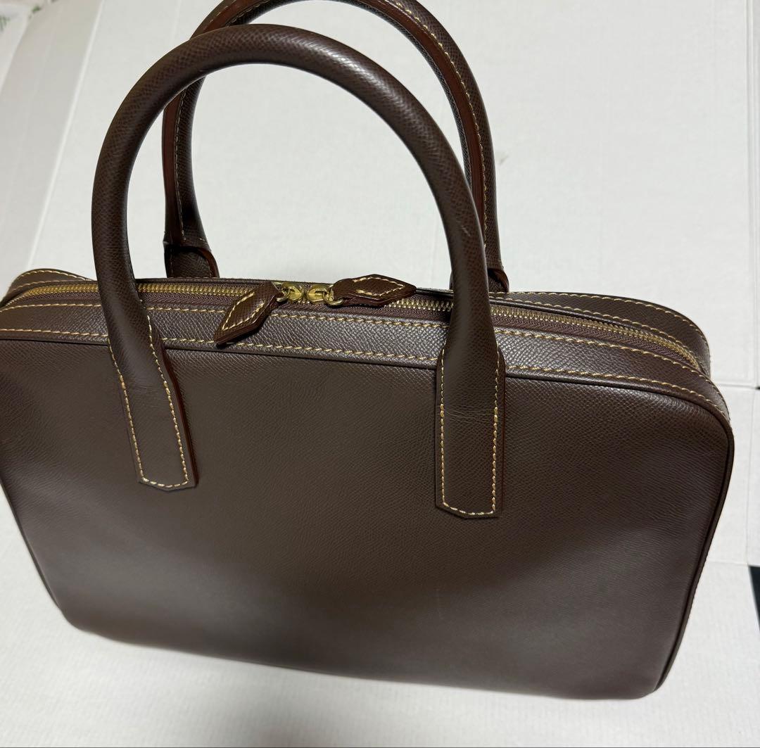 大峽製鞄 スリムオーバーナイト オールレザー ブリーフ ビジネス鞄 トープカラー 大峽製鞄 ソフトオーバーナイト オールレザー ブリーフ ビジネスバッグ