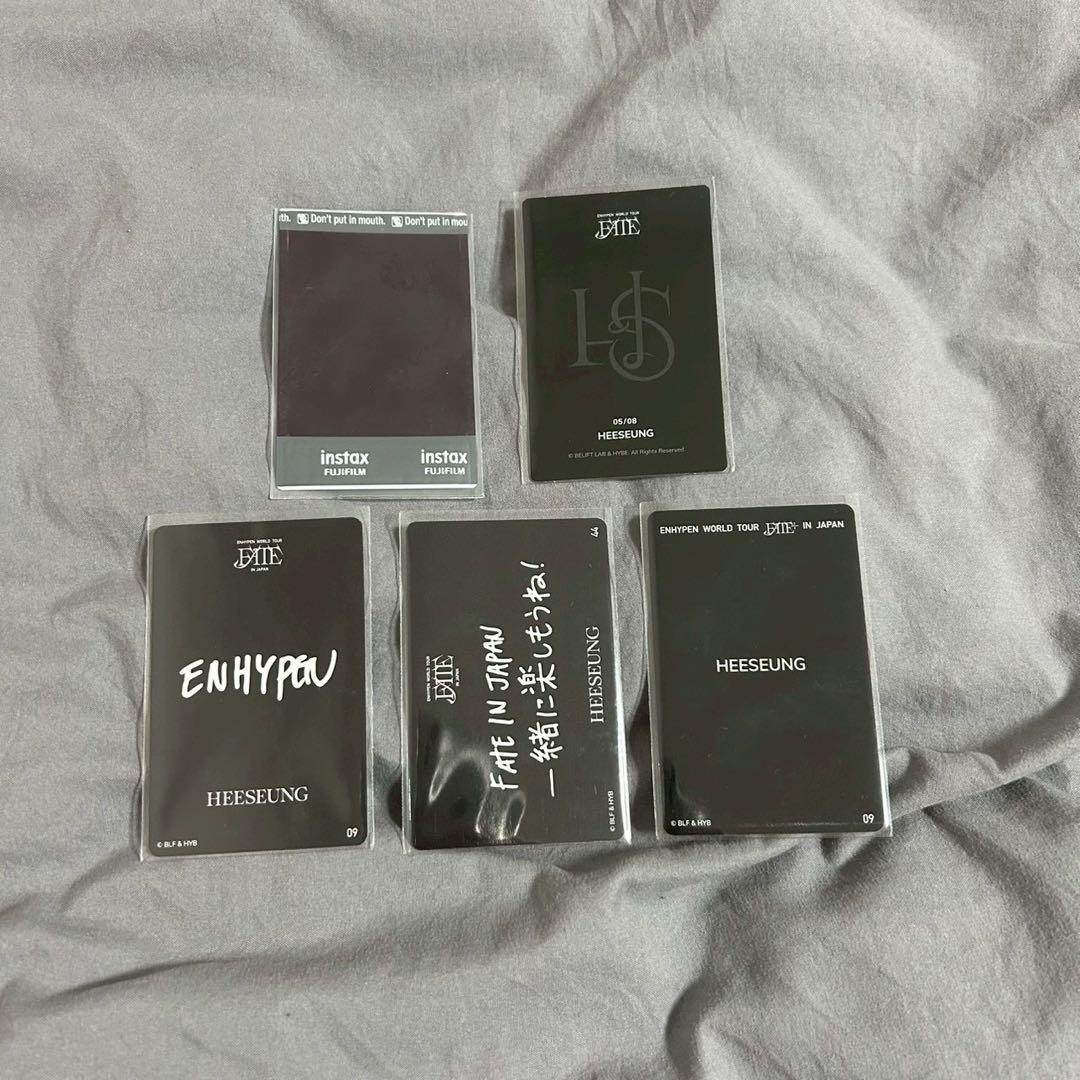 ENHYPEN ヒスン トレカ5枚セット - メルカリ