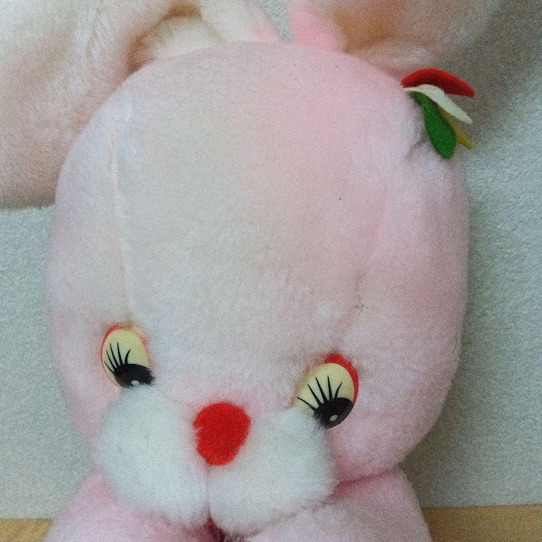 超レトロ○昭和レトロ 三英トイ ウサギのぬいぐるみ 2点セット - メルカリ