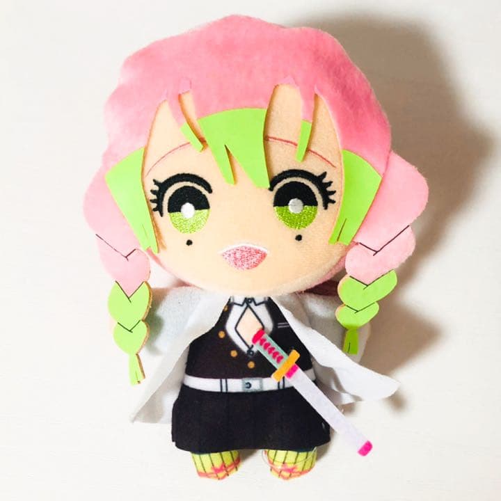 新品☆鬼滅の刃【伊黒小芭内＆甘露寺蜜璃】ともぬい☆ぬいぐるみ☆2点