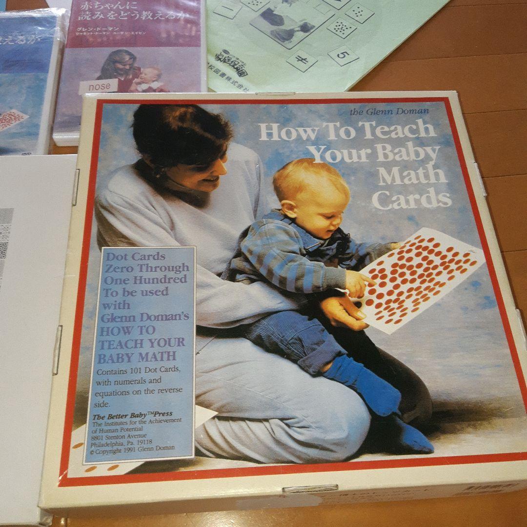 ドッツカード ドーマン博士 家庭保育園 脳活性化訓練カード ママ