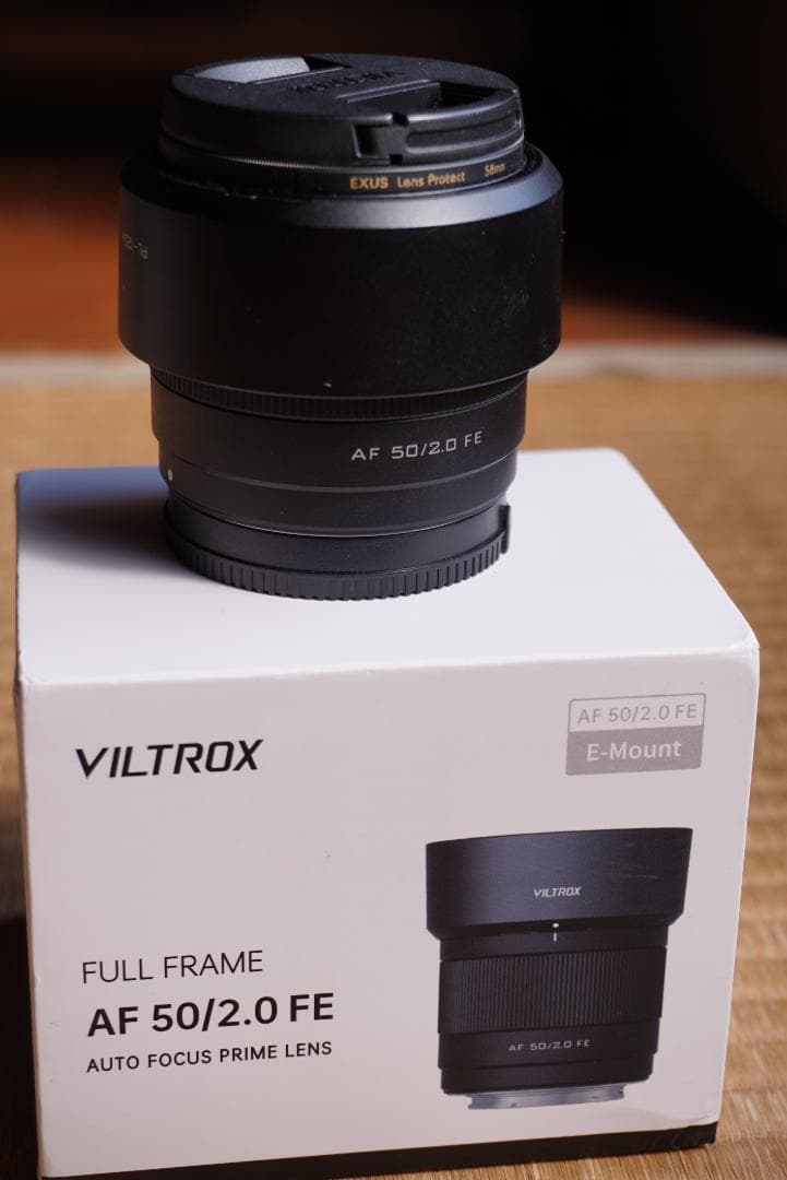 VILTROX AF 50/2.0 FE 単焦点レンズ Viltrox AF 50mm F2.0 Air Full-Frame Lens for Sony E-Mount