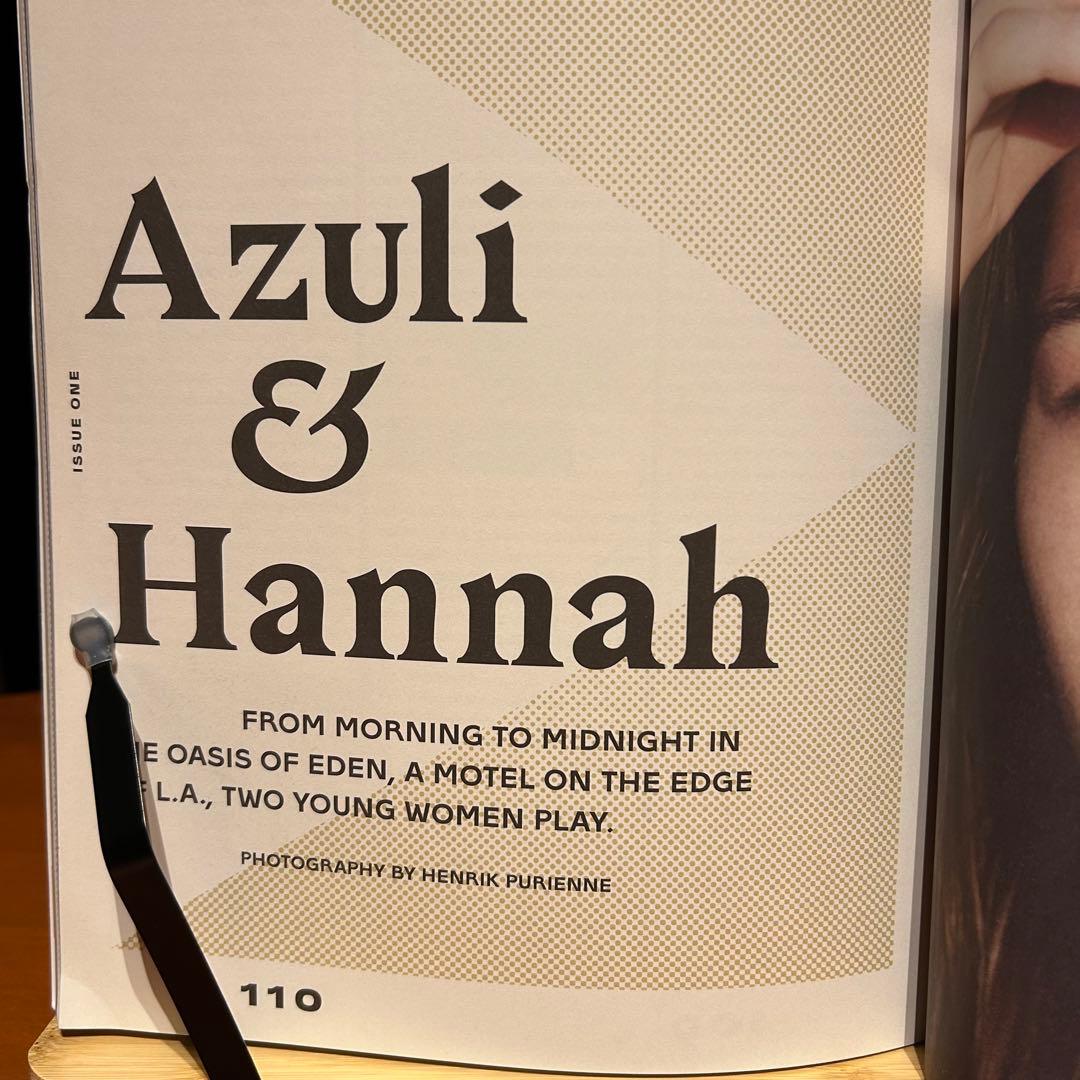 ADULT創刊号 - HENRIK PURIENNEの写真セクションあり