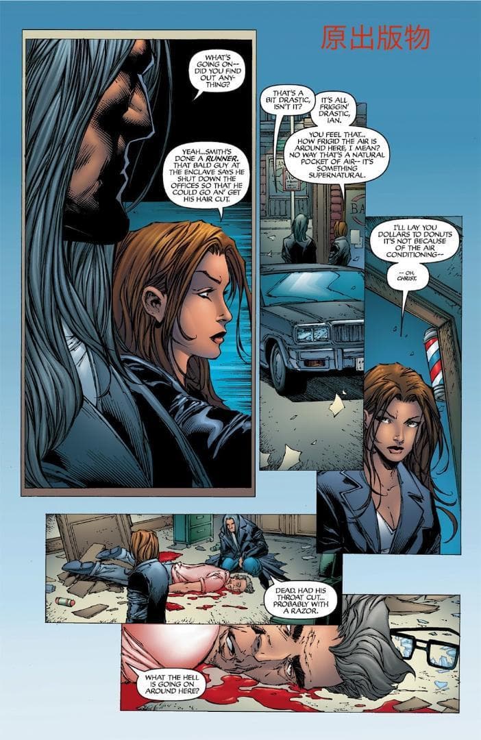 美品・希少・アメコミ　原画　ウィッチブレイド Witchblade