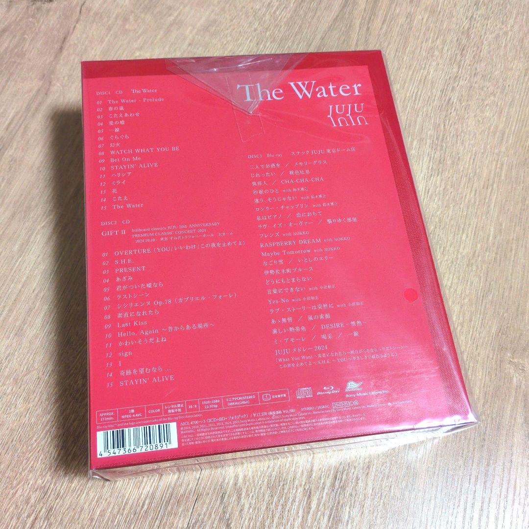 JUJU「The Water」〈完全生産限定盤（2CD+BD+ブックレット）〉