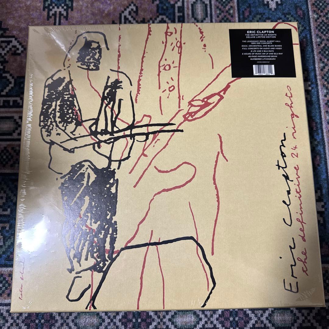 新品未開封！エリック・クラプトン24 Nights 8LP+3BD ボックス