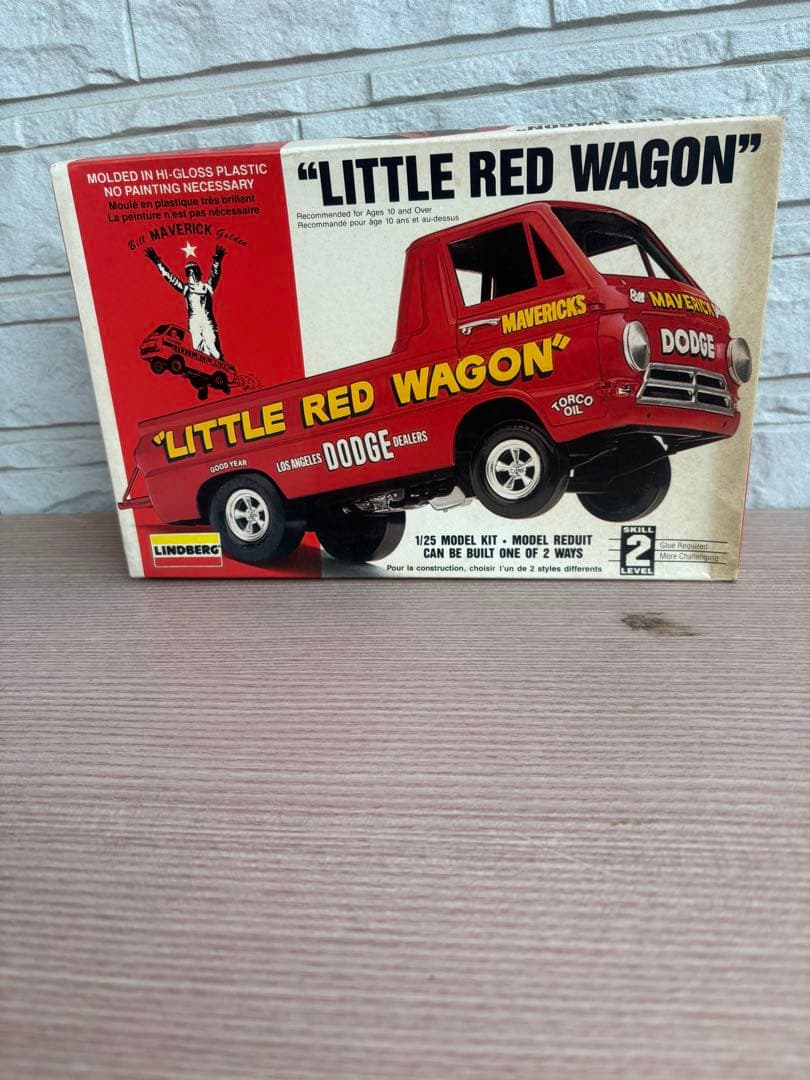 リンドバーグ　リトルレッドワゴン Amazon | LINDBERG 1/25 DODGE LITTLE RED WAGON ダッジ リトルレッド