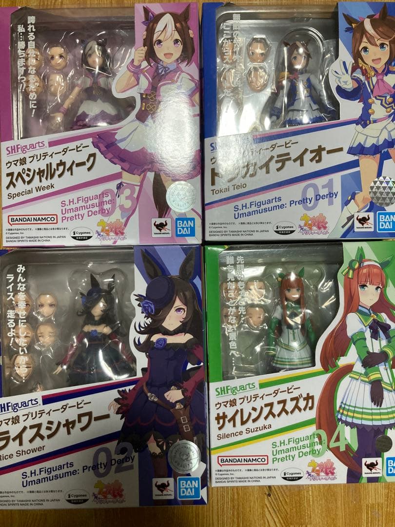 ウマ娘　S.H.Figuarts figma 12体セット