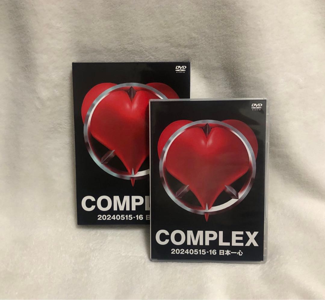 美品 正規品 COMPLEX DVD 20240515-16 日本一心 限定盤 Amazon.co.jp: COMPLEX コンプレックス 2024 0515-16 日本一心 正規品