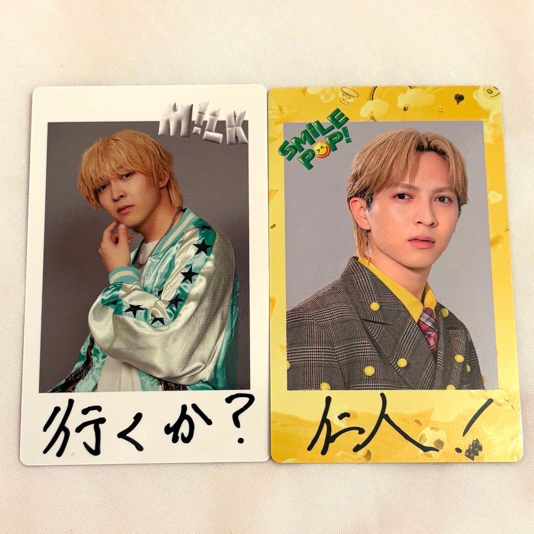 M!LK 吉田仁人 smile pop スマポ チェキトレカ - メルカリ