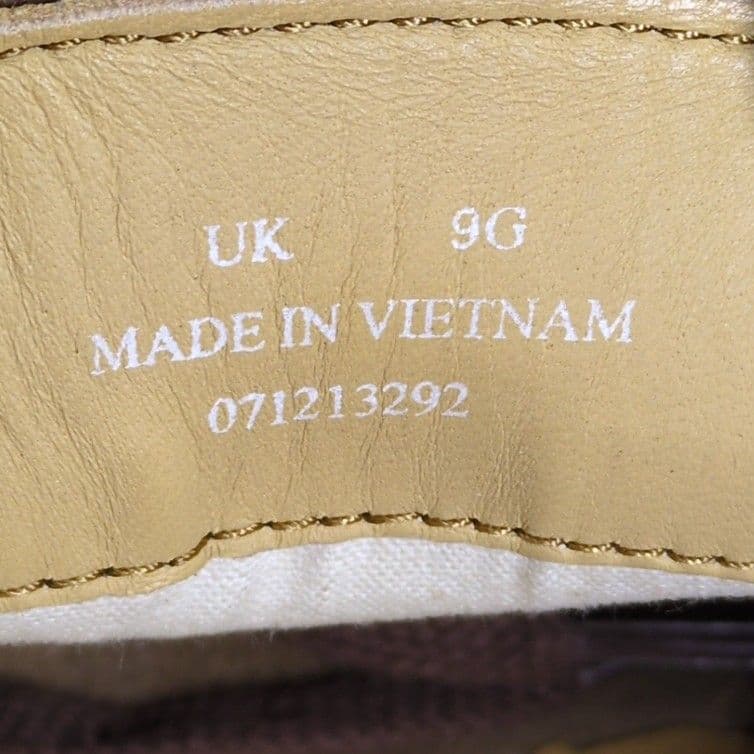 クラークス 27.0cm ナタリー ワラビー レザー ブラウン S528