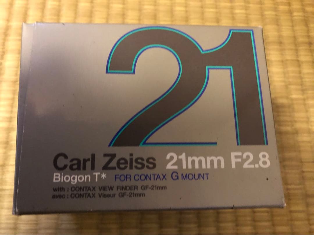 CONTAX G Carl Zeiss Biogon T* 21mm f/2.8
