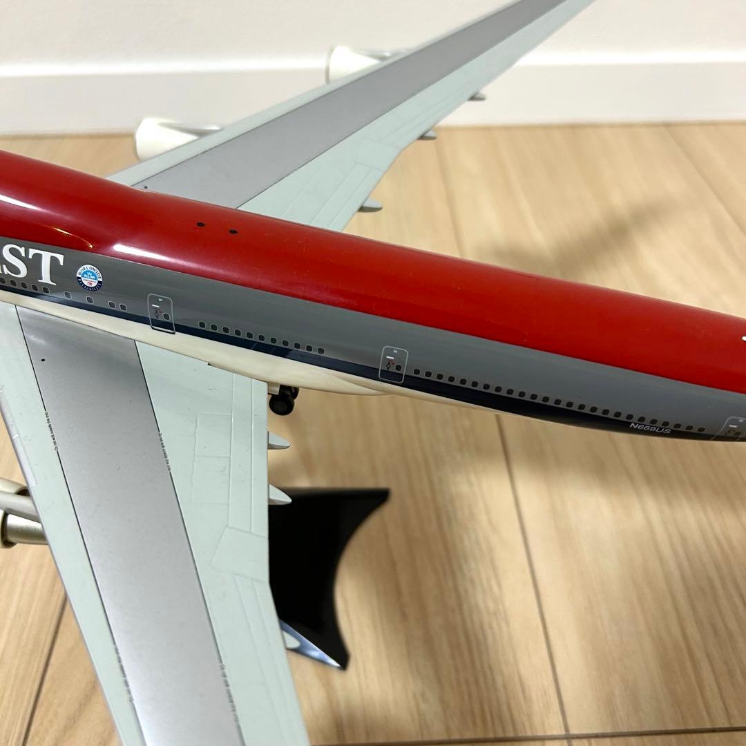 herpa 1/200スケール ノースウエスト航空 Boeing 747-400 - メルカリ
