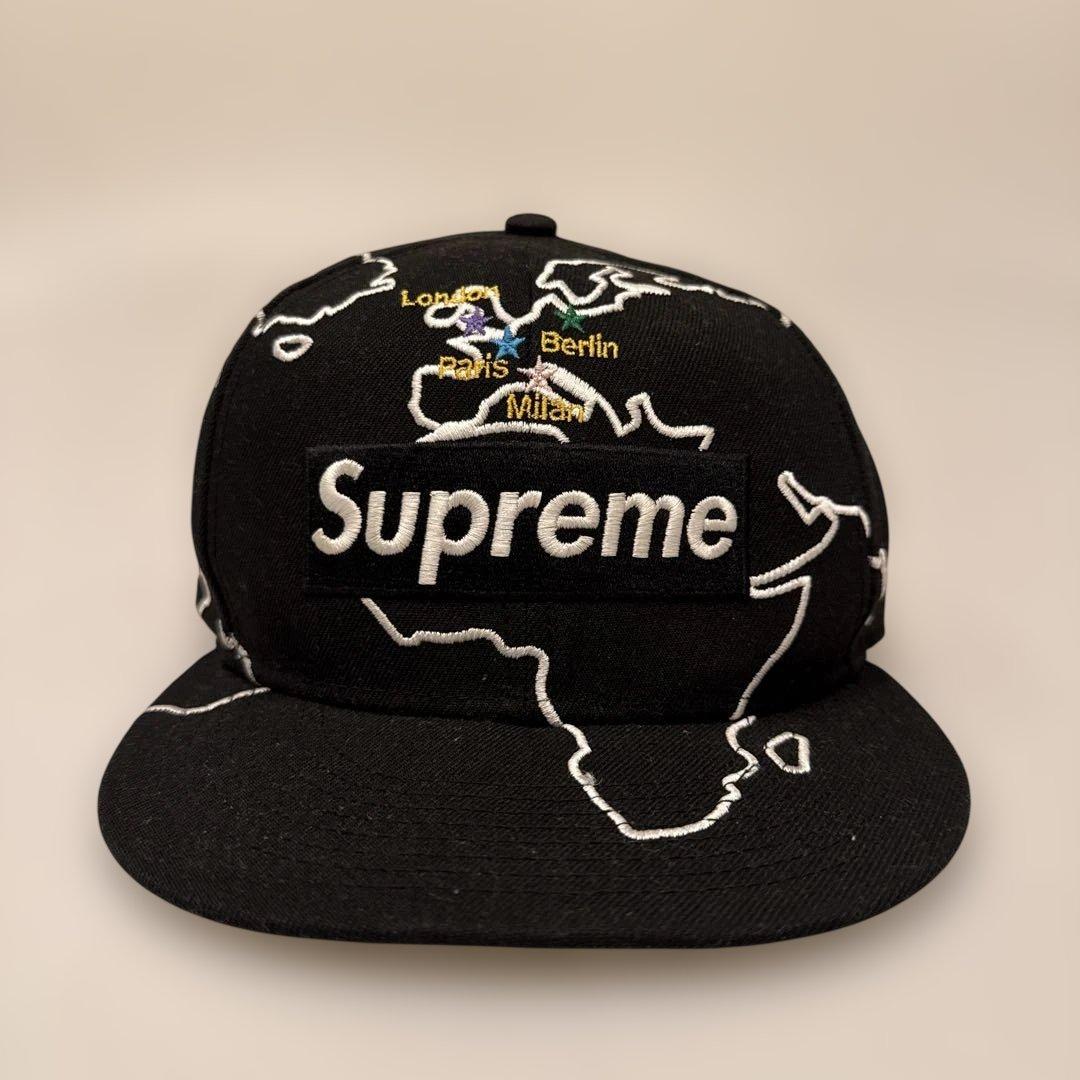 Supreme 59FIFTY 地図柄キャップ 7 5/8 - メルカリ