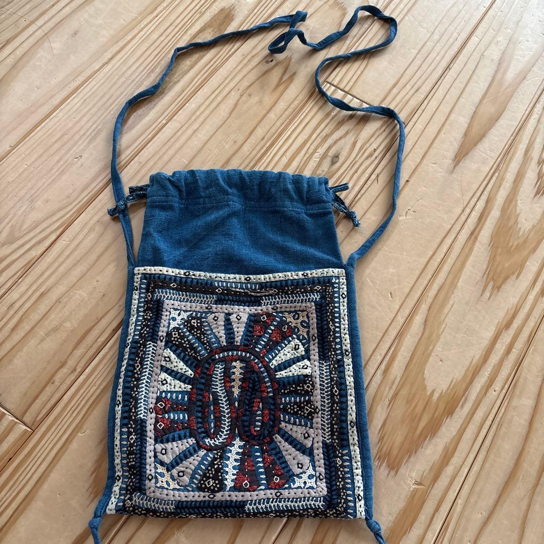 CALICO キャリコ　インド ラバーリーポシェット　インド刺繍 CALICO インド キャリコ ラバーリートートバッグ CALICO 2025年最新