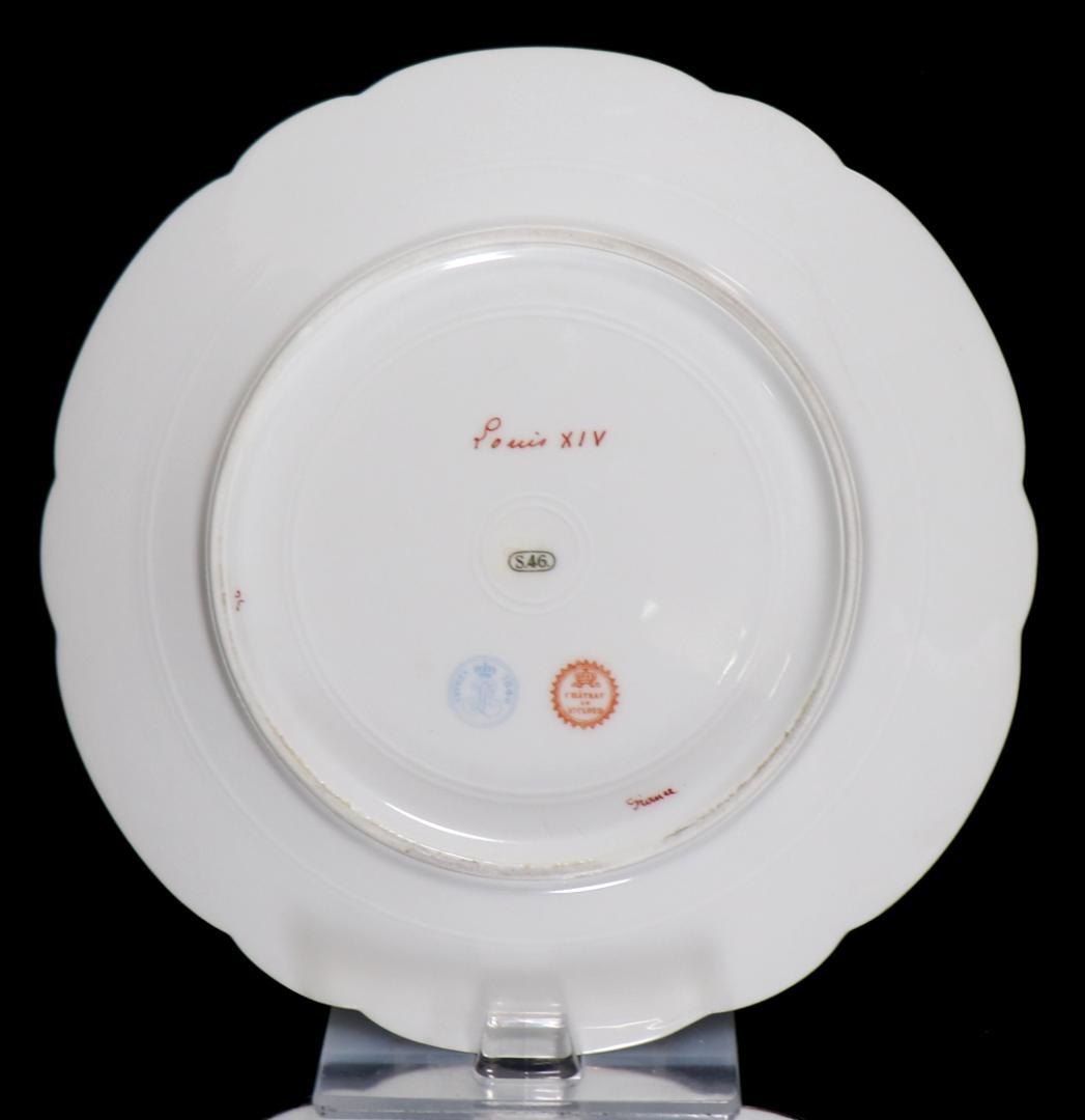 オールド・セーブル 1846年製 金彩 大型 24cm ルイ14世 飾り皿 - メルカリ