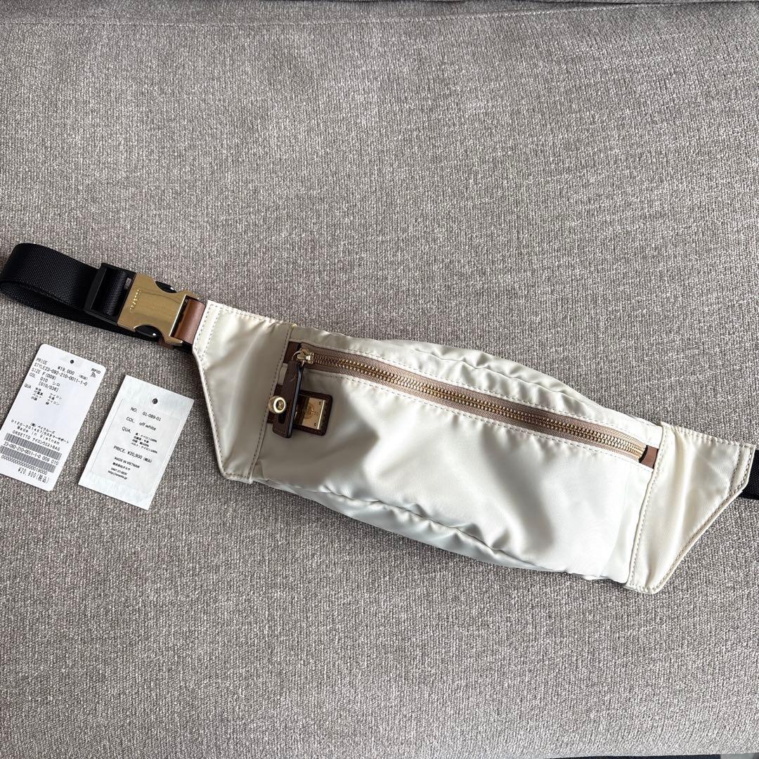 ORSETTO オルセット ナイロンボディバッグ ホワイト - メルカリ