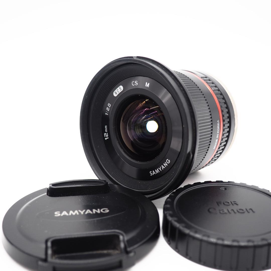 レンズ(ズーム) SAMYANG 12mm F2.0 canon M 12mm F2.0 High Speed Ultra Wide Angle – Samyang US