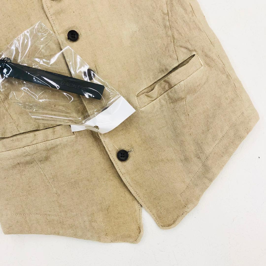 1439 BACKLASH バックラッシュ ベスト スカル 髑髏 牛革 麻 M - メルカリ