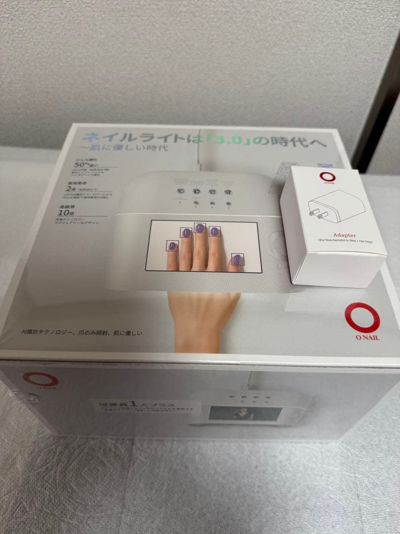 新品未開封】ONAIL AIネイルライト＆アームレストセット - メルカリ