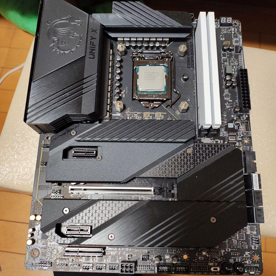 MSI MAG Z590 Corei9 10900KF DDR43600 セット MSI MEG Z590 UNIFY-X Gaming Motherboard ATX - Supports Intel Core