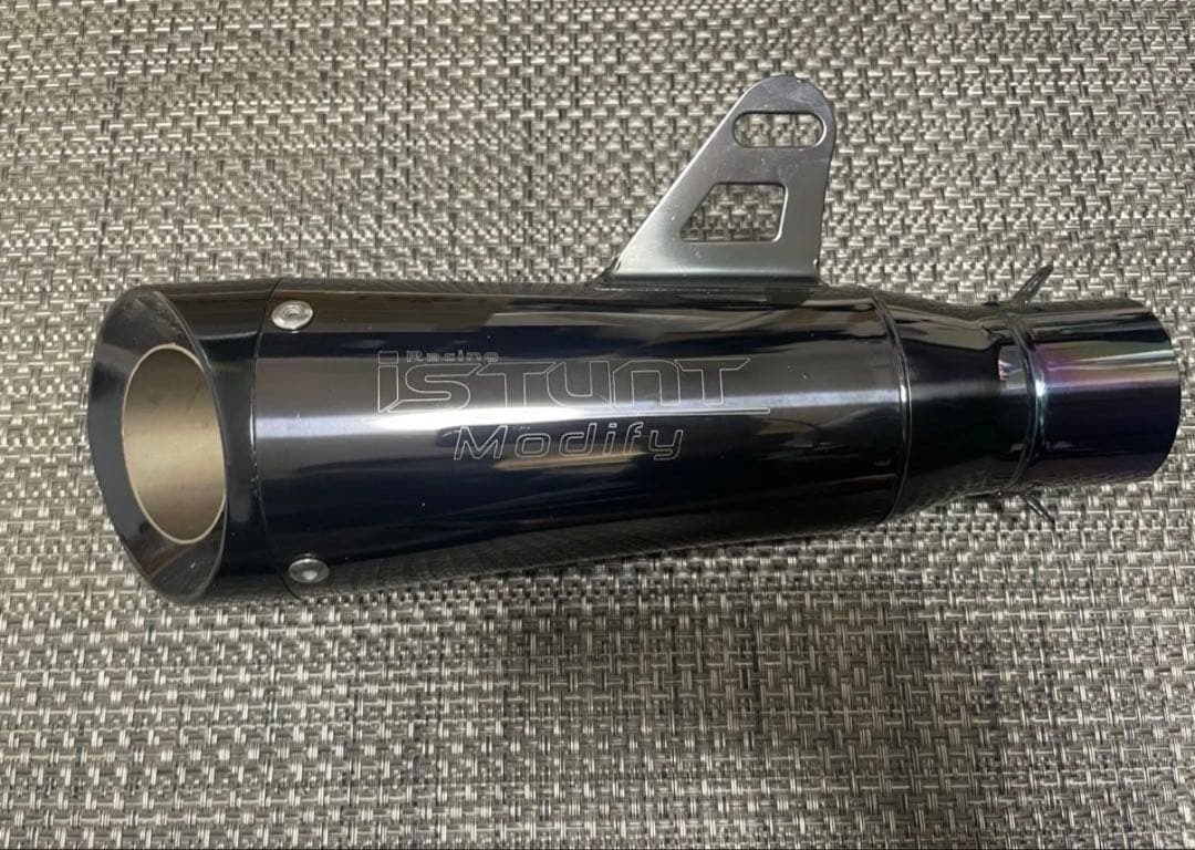 ニンジャ250 400 ISTUNT Modify ブラック 汎用マフラー - メルカリ