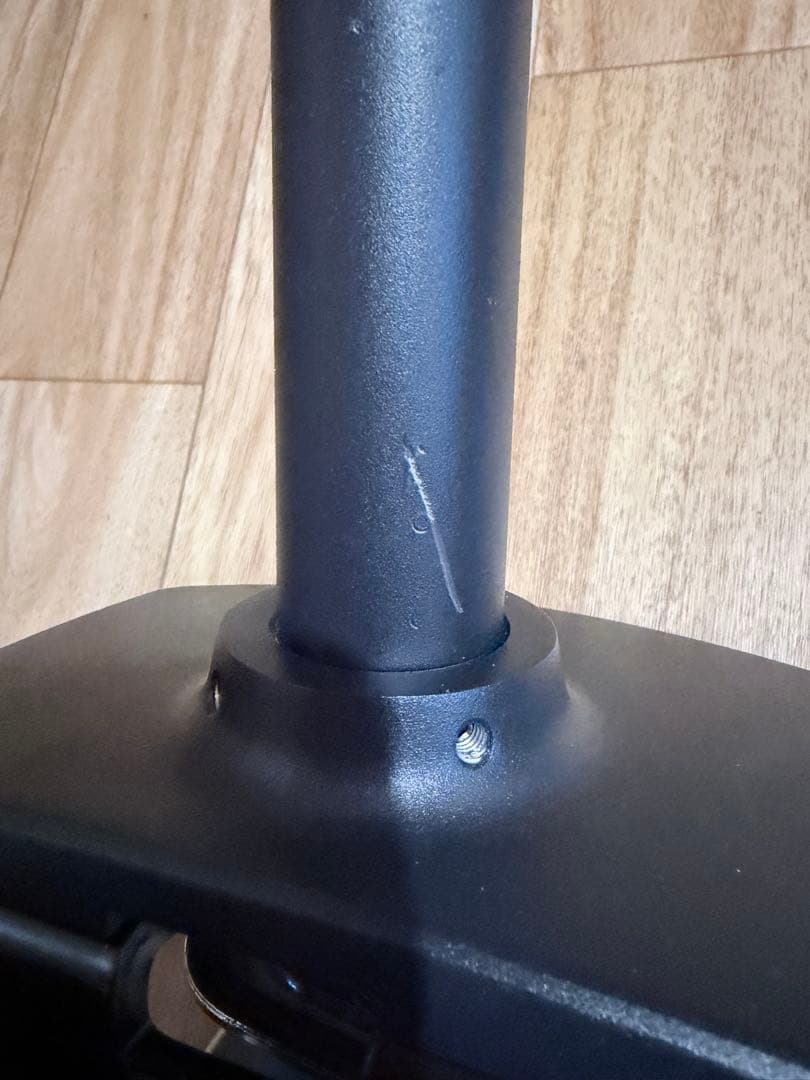 《値下げ》エルゴトロンLX 長身ポール 台座部分のみ マットブラック