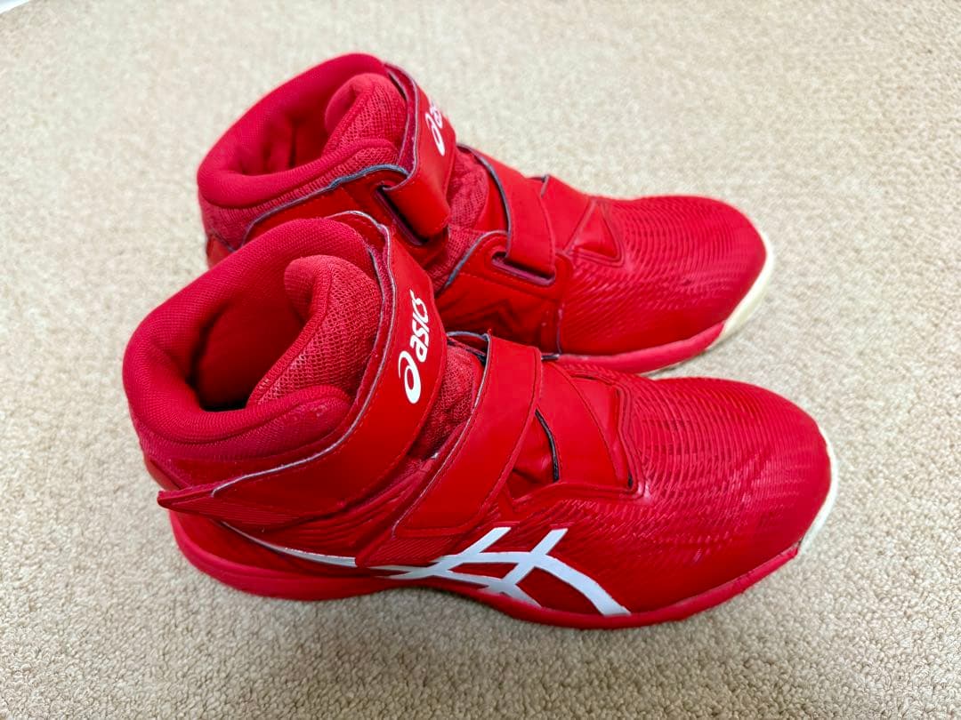 asics アシックス 安全靴 ウィンジョブ CP120 レッド 26.5cm