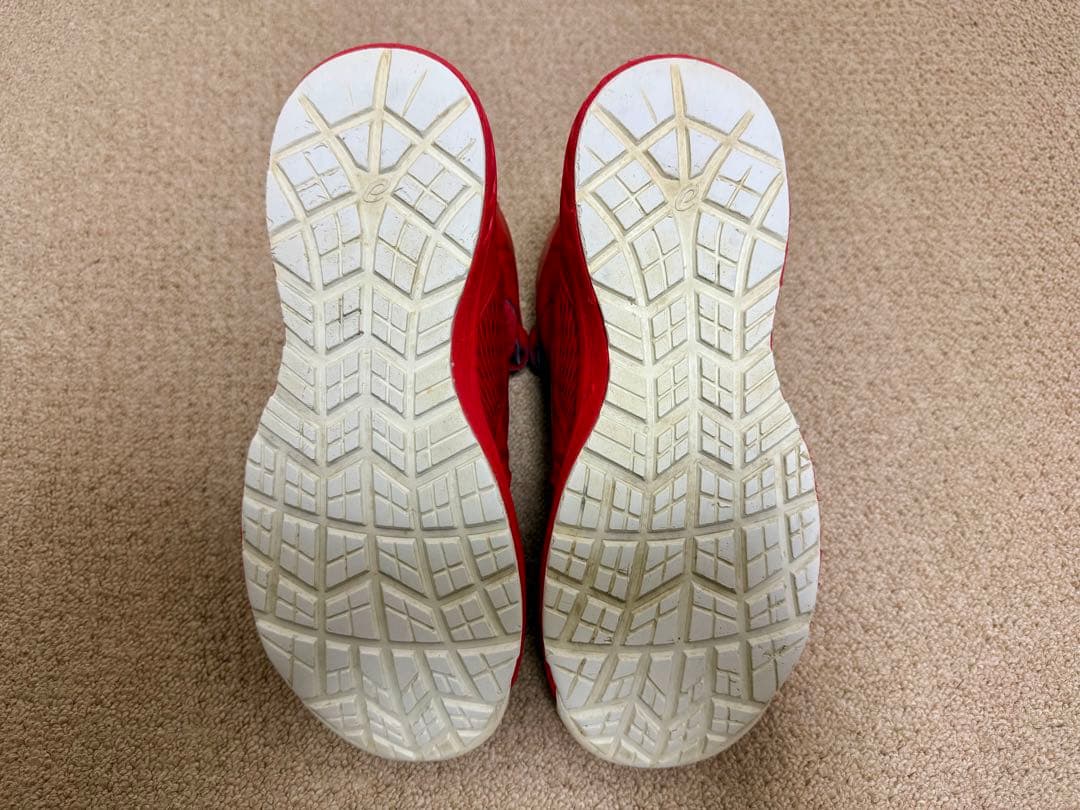 asics アシックス 安全靴 ウィンジョブ CP120 レッド 26.5cm